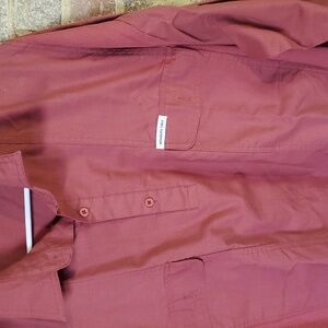 Vintage MEMBER ONLY Pullover Mens Red LARGE